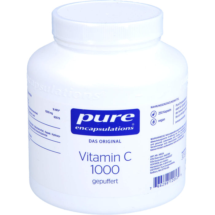 pure encapsulations Vitamin C 1000 Kapseln, 250 St. Kapseln