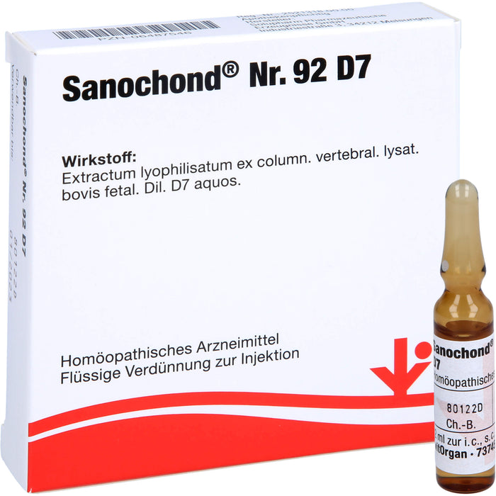 Sanochond Nr. 92 D7 Amp., 5X2 ml AMP