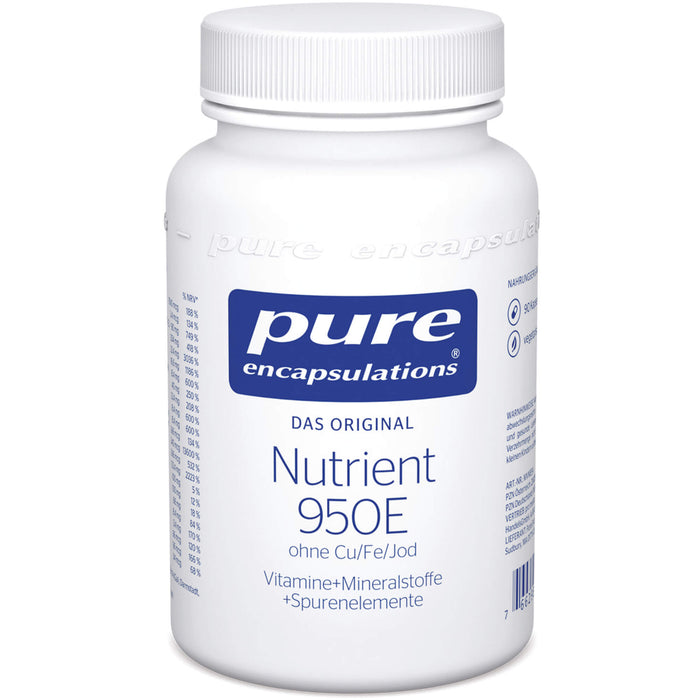 pure encapsulations Nutrient 950E ohne Cu/Fe/Jod  Kapseln, 90 St. Kapseln