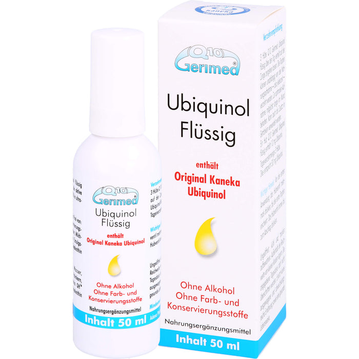 Q10 Gerimed Ubiquinol flüssig Spray, 50 ml Lösung