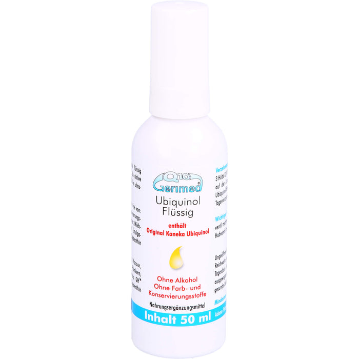Q10 Gerimed Ubiquinol flüssig Spray, 50 ml Lösung