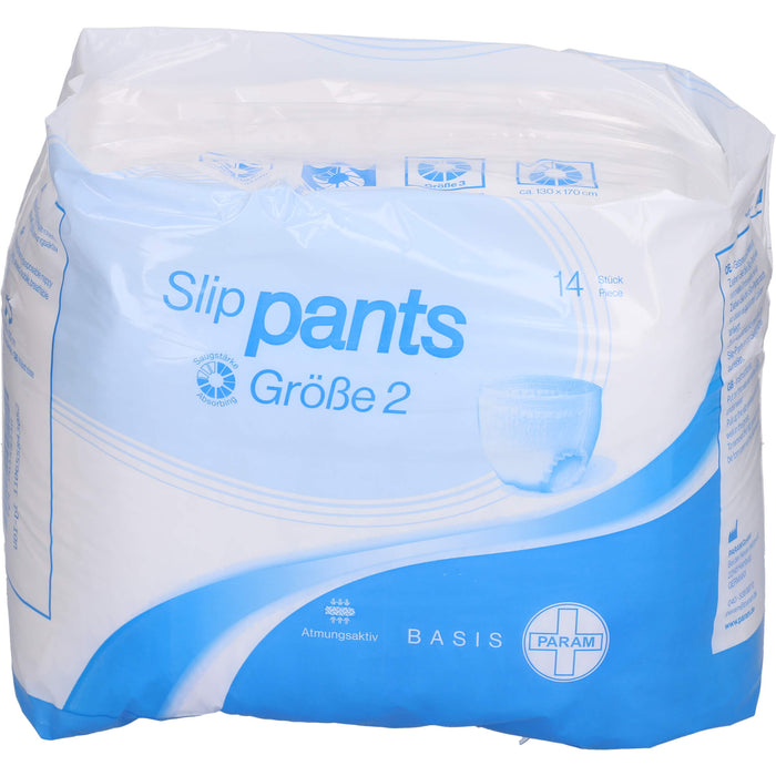PARAM Slip-Pants Basis Größe 2, 14 St. Slips