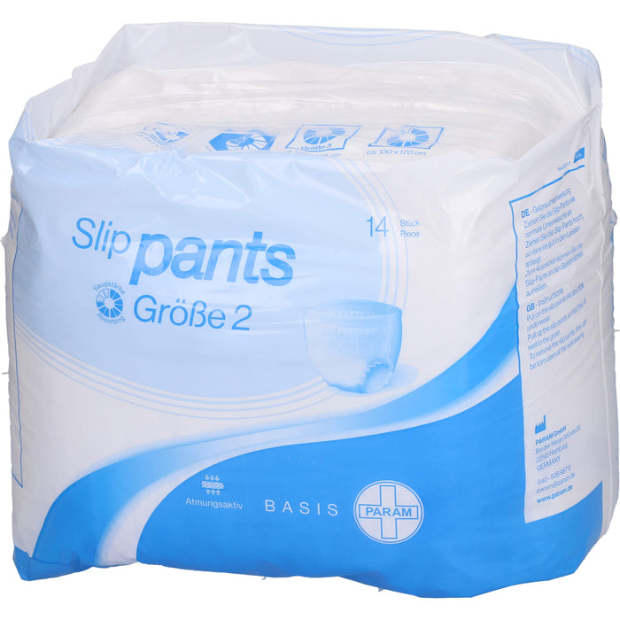 PARAM Slip-Pants Basis Größe 2, 14 St. Slips