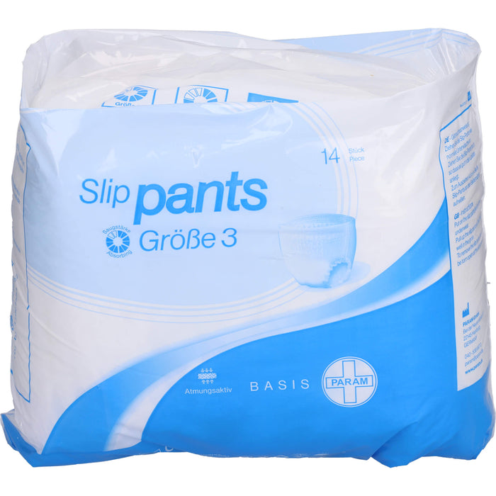 PARAM Slip-Pants Basis Größe 3, 14 St. Slips