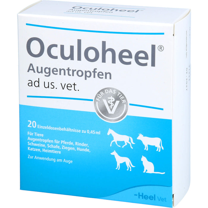 Oculoheel Augentropfen ad us. vet., 20 St. Lösung