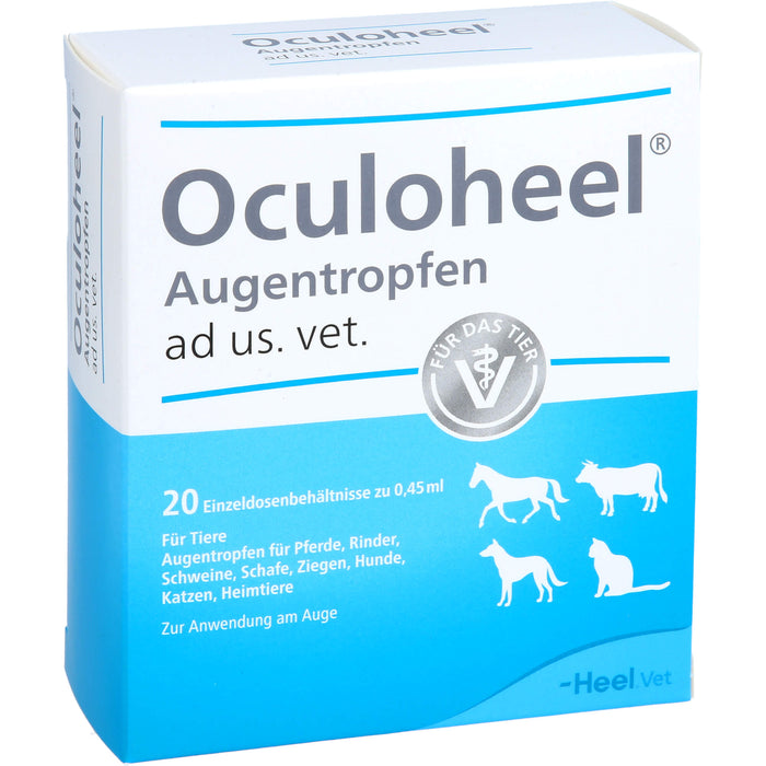 Oculoheel Augentropfen ad us. vet., 20 St. Lösung