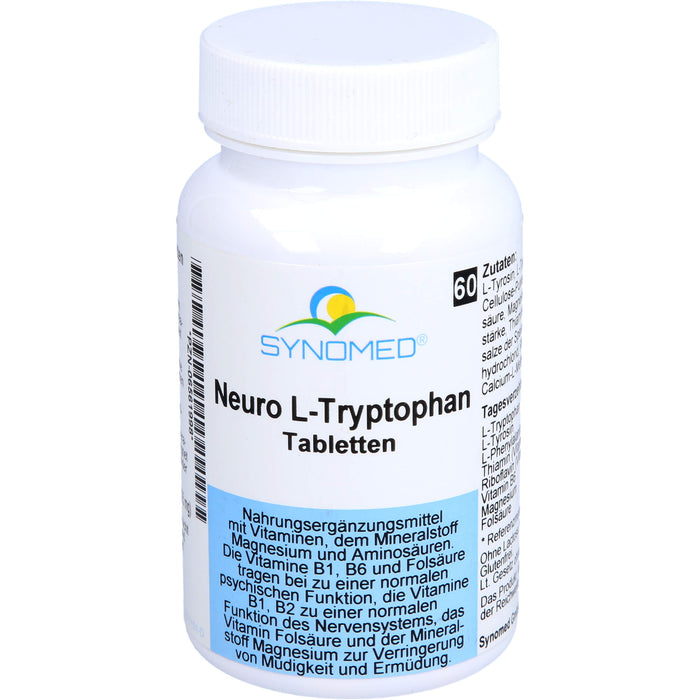 SYNOMED Neuro L-Tryptophan Tabletten, 60 St. Tabletten