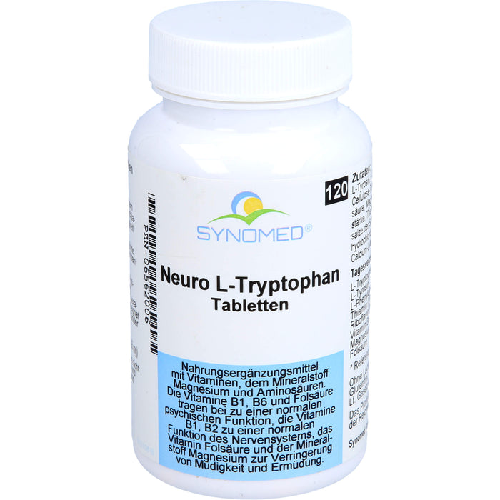 SYNOMED Neuro L-Tryptophan Tabletten, 120 St. Tabletten