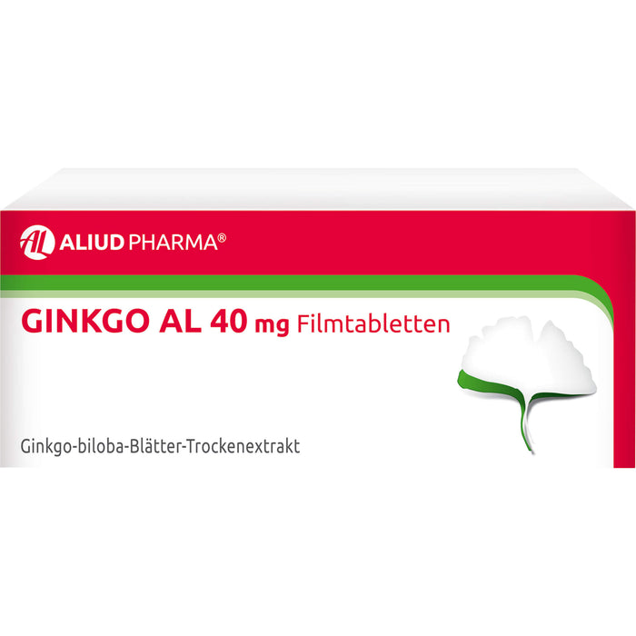 Ginkgo AL 40 mg Filmtabletten, 60 St FTA