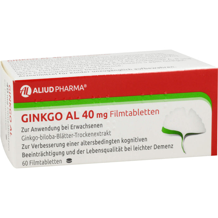 Ginkgo AL 40 mg Filmtabletten, 60 St FTA