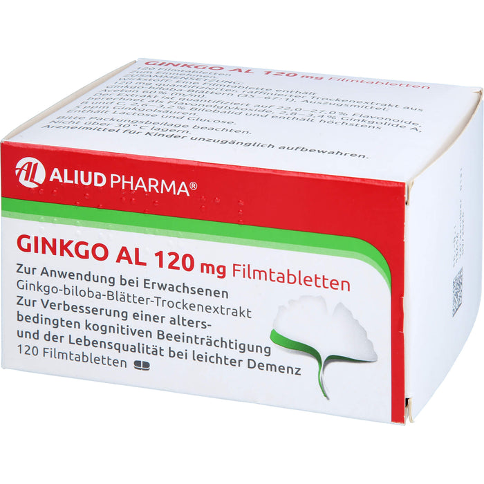 Ginkgo AL 120 mg Filmtabletten, 120 St FTA