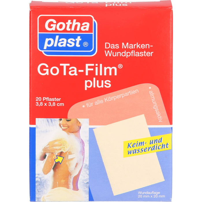 GoTa-Film plus 3,8cm x 3,8cm, 20 St. Pflaster