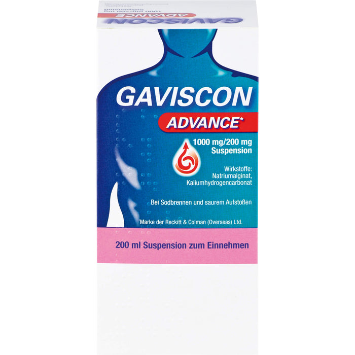 Gaviscon Advance Emra Suspension, 200 ml SUS