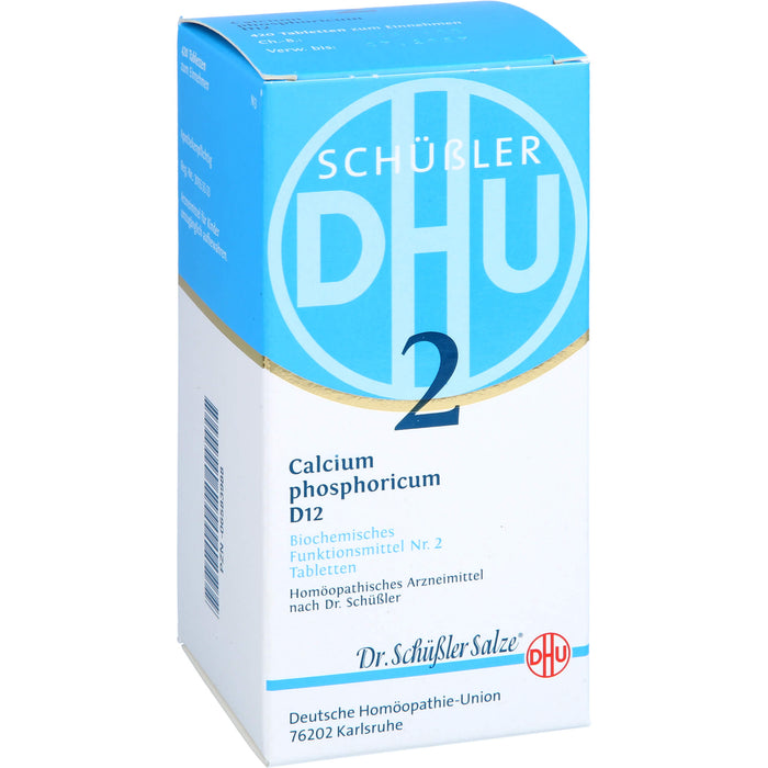 DHU Schüßler-Salz Nr. 2 Calcium phosphoricum D 12 Tabletten, 420 St. Tabletten