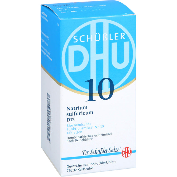 DHU Schüßler-Salz Nr. 10 Natrium sulfuricum D12 Tabletten, 420 St. Tabletten