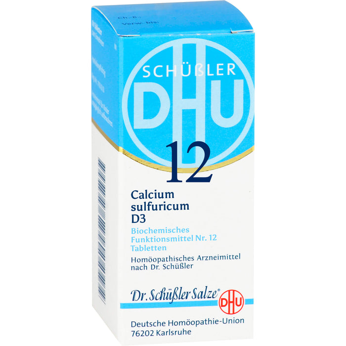 DHU 12 Calcium sulfuricum Tabletten, 420 St. Tabletten