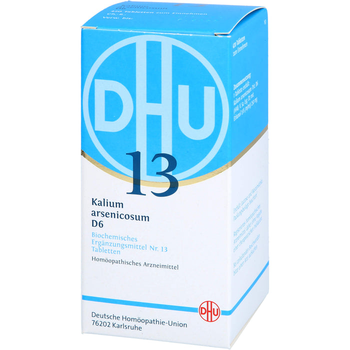 DHU Schüßler-Salz Nr. 13 Kalium arsenicosum D6 Tabletten, 420 St. Tabletten