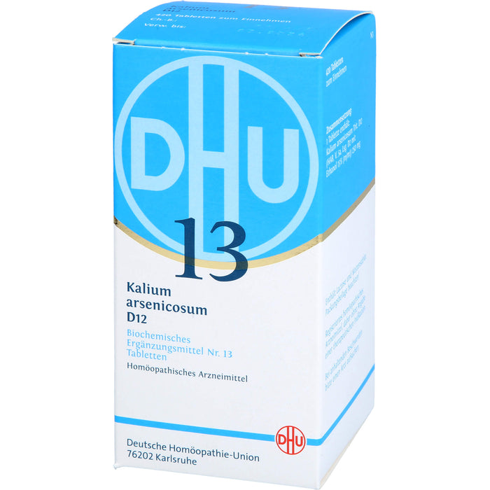 DHU Schüßler-Salz Nr. 13 Kalium arsenicosum D12 Tabletten, 420 St. Tabletten