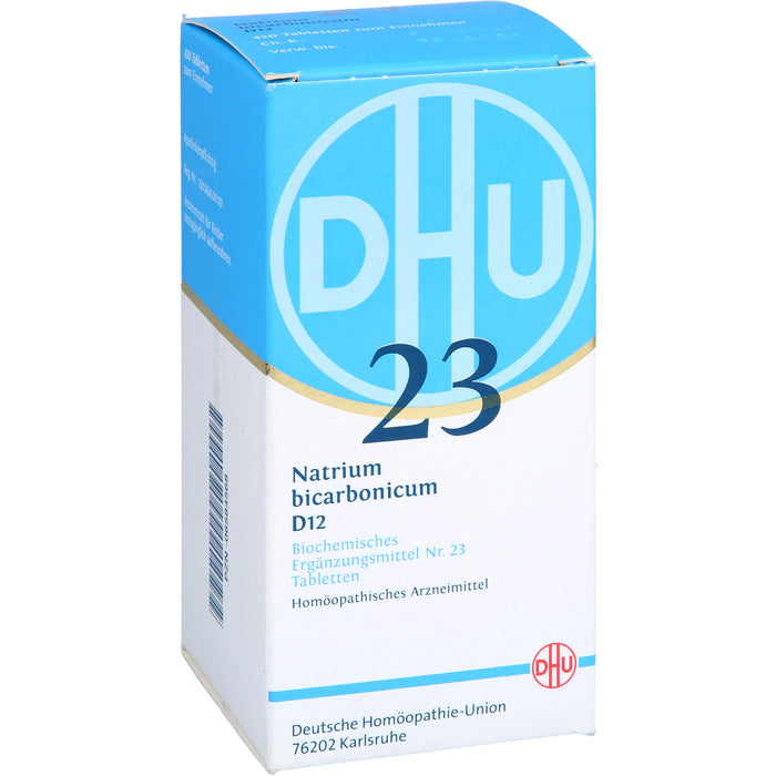DHU Schüßler-Salz Nr. 23 Natrium bicarbonicum D12 Tabletten, 420 St. Tabletten