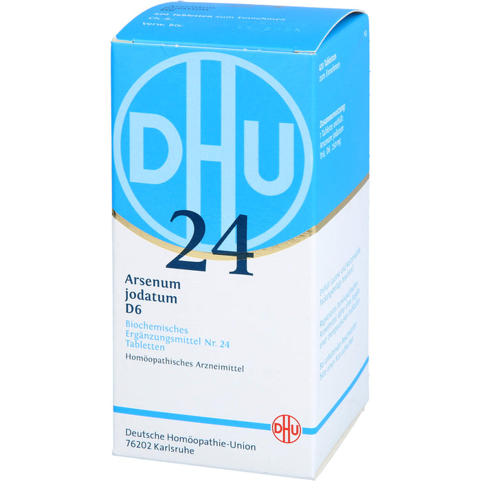 DHU Schüßler-Salz Nr. 24 Arsenum jodatum D6 Tabletten, 420 St. Tabletten