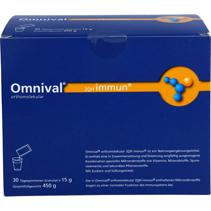 OMNIVAL orthomolekular 2OH immun 7 TP Granulat, 30 St GRA