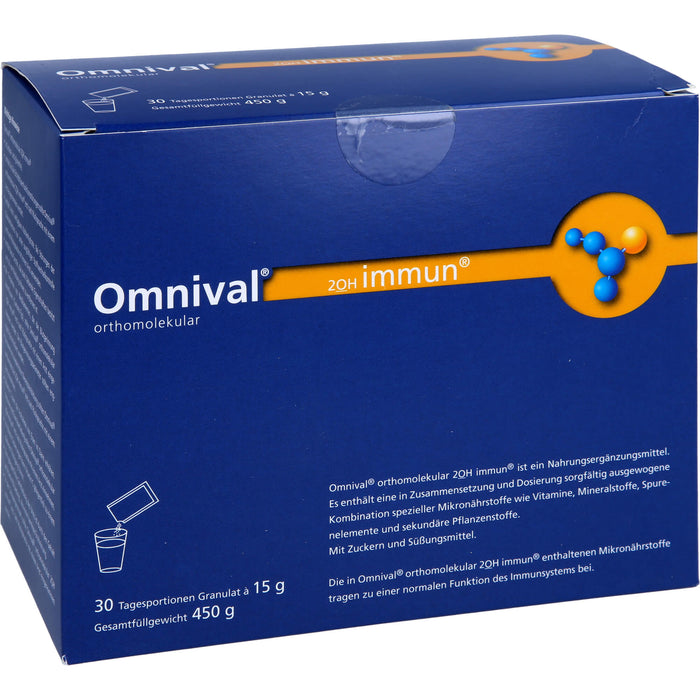 OMNIVAL orthomolekular 2OH immun 7 TP Granulat, 30 St GRA