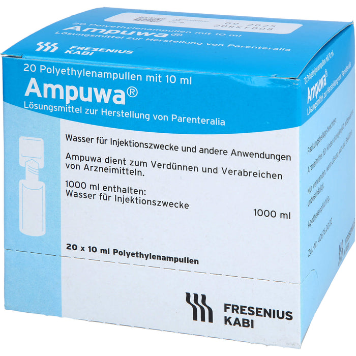 Ampuwa Lösungsmittel zur Herstellung von Parenteralia, 200 ml Lösung