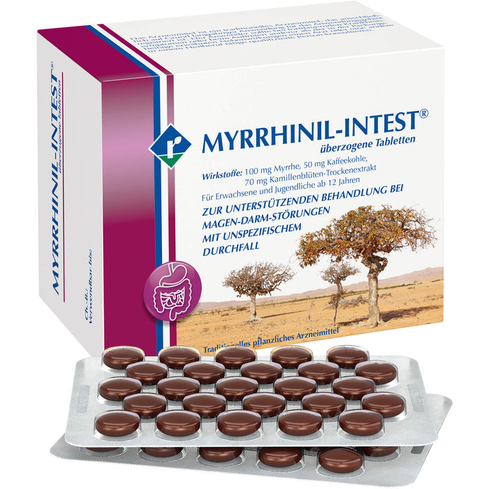 MYRRHINIL-INTEST überzogene Tabletten, 200 St. Tabletten