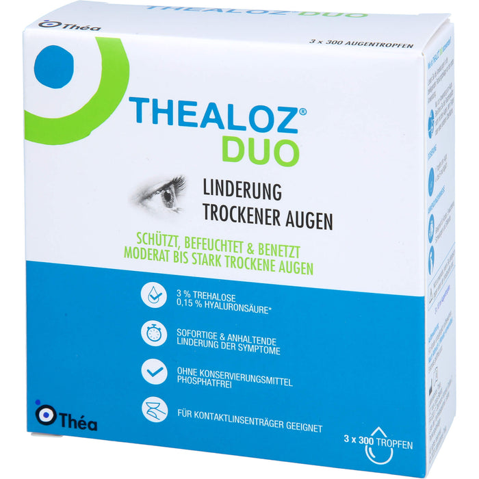 Thealoz Duo Augentropfen, 30 ml Lösung