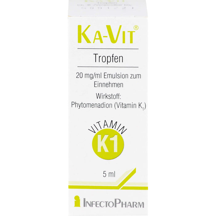 KA-VIT Tropfen, 20 mg/ml Emulsion zum Einnehmen, 5 ml Lösung