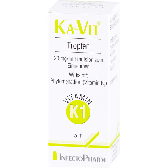 KA-VIT Tropfen, 20 mg/ml Emulsion zum Einnehmen, 5 ml Lösung