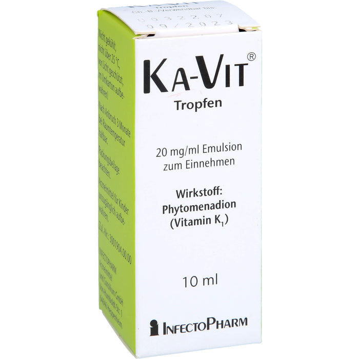 INFECTOPHARM Ka-Vit Tropfen, 10 ml Lösung
