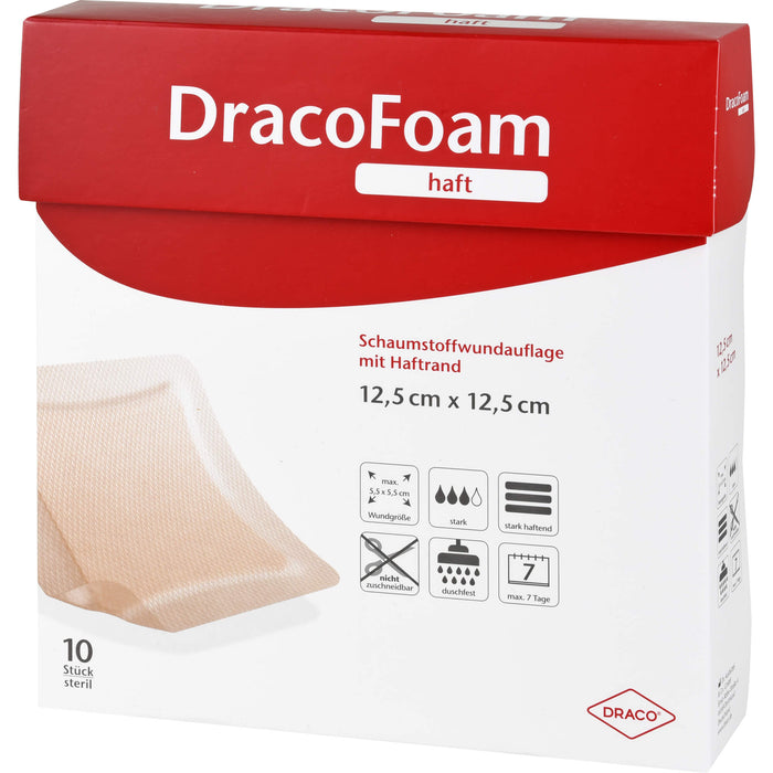 DracoFoam haft Schaumstoffverband, 10 St VER