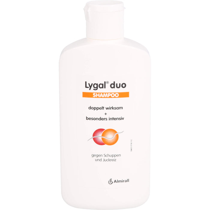 Lygal duo Shampoo gegen Schuppen und Juckreiz, 150 ml Shampoo