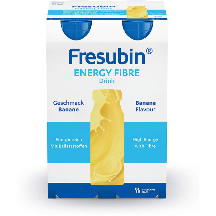 Fresubin energy fibre Banane Trinkflasche, 800 ml Lösung