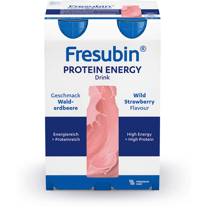 Fresubin protein energy DRINK Walderdbeere Trinkfl, 4X200 ml LOE