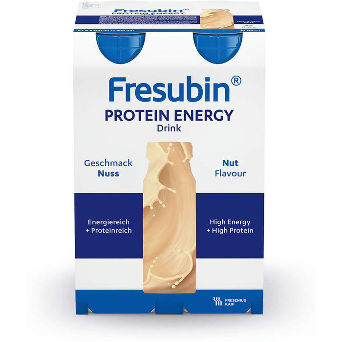 Fresubin protein energy DRINK Nuss Trinkflasche, 4X200 ml LOE