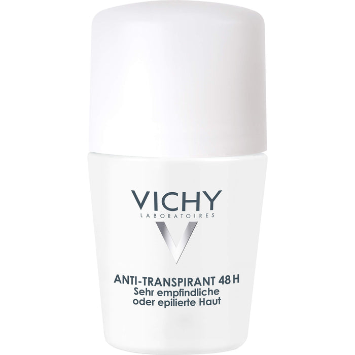 Vichy Deo Roll-On Sensitiv Anti-Trans. 48H, 50 ml Lösung