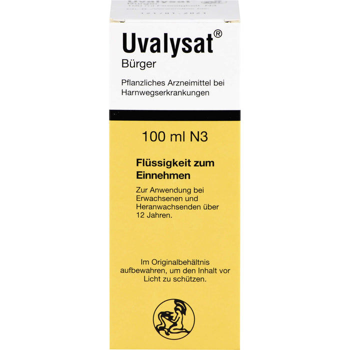 Uvalysat Bürger Flüssigkeit zum Einnehmen, 100 ml Lösung