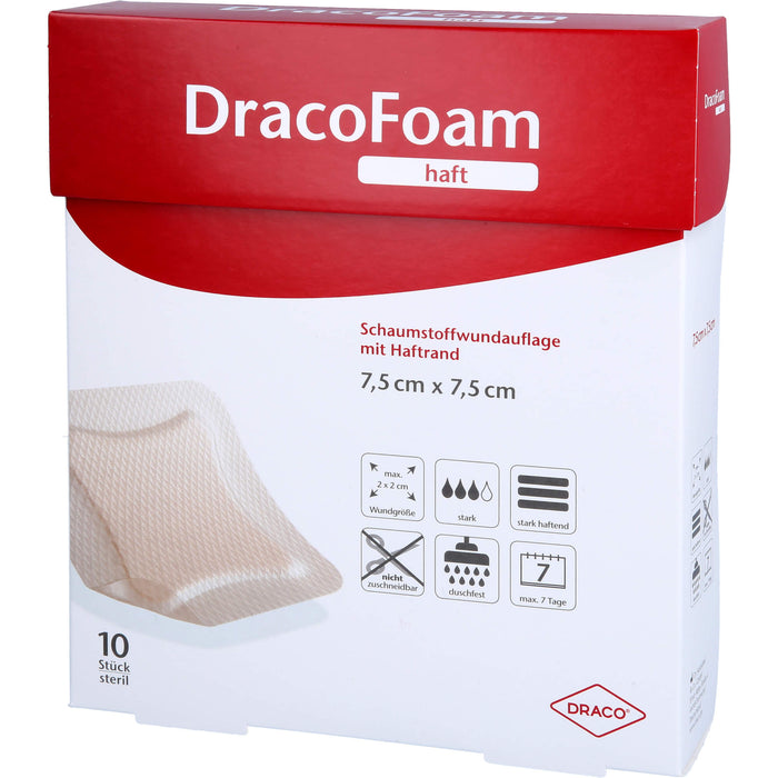 DracoFoam haft Schaumstoffverband, 10 St VER