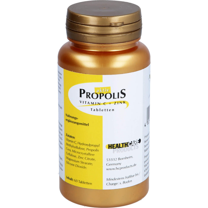 PropoliS Vitamin C + Zink Tabletten, 60 St. Tabletten