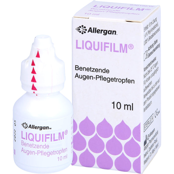 LIQUIFILM Benetzende Augen-Pflegetropfen, 10 ml Lösung