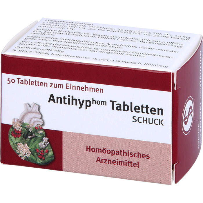 Antihyp Tabletten Schuck, 50 St TAB