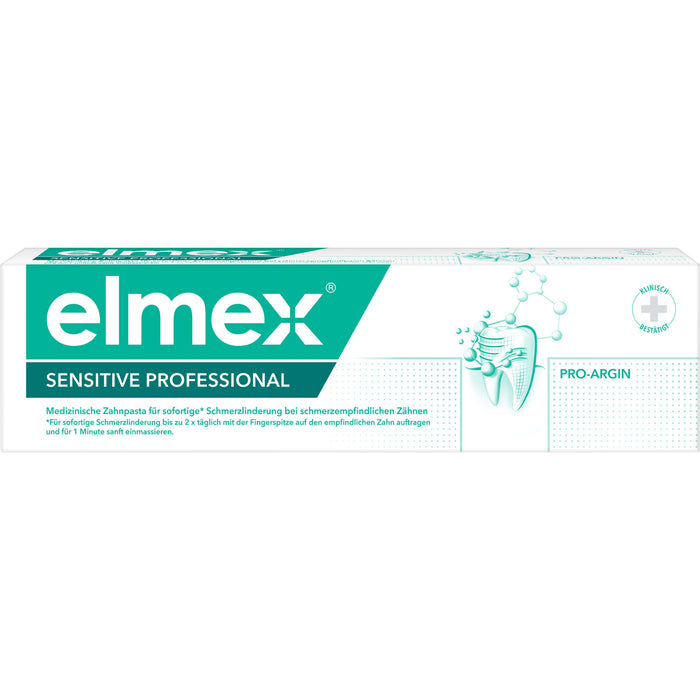 elmex Sensitive Professional medizinische Zahnpasta, 75 ml Zahncreme