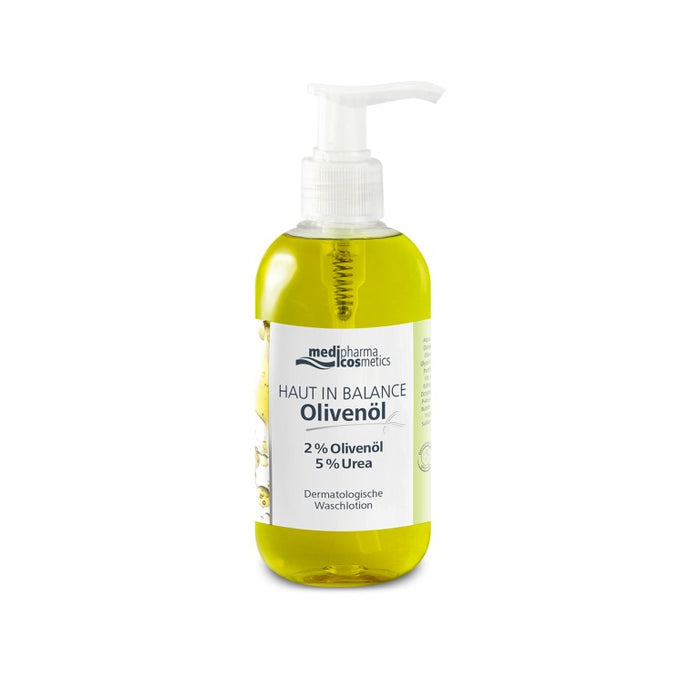 medipharma cosmetics Haut in Balance Olivenöl Dermatologische Waschlotion, 250 ml Lotion
