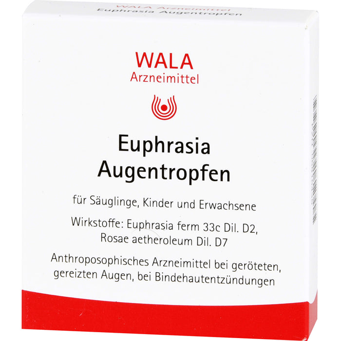 WALA Euphrasia Augentropfen, 10 St. Einzeldosispipetten