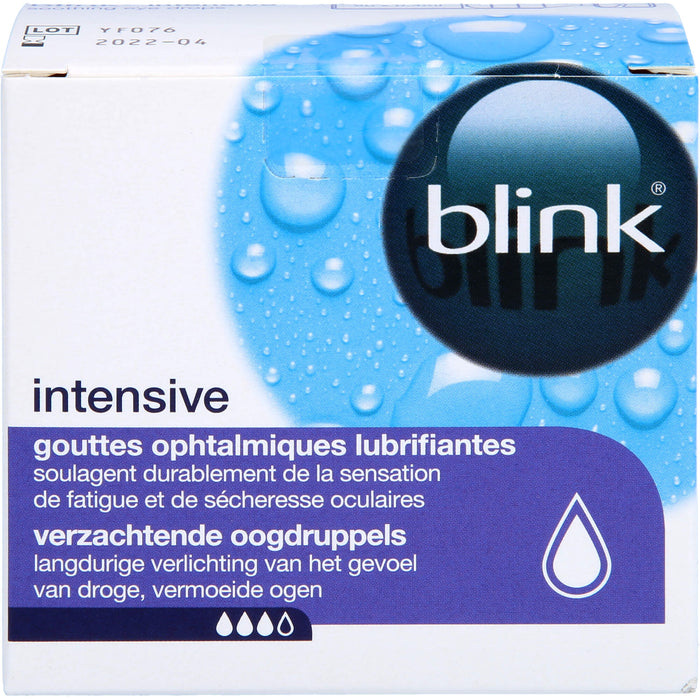 blink intensive beruhigende Augentropfen, 20 St. Einzeldosispipetten