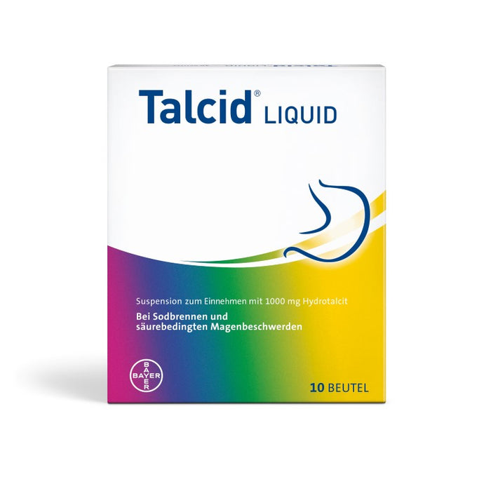 Talcid Liquid Beutel, 10 St. Lösung