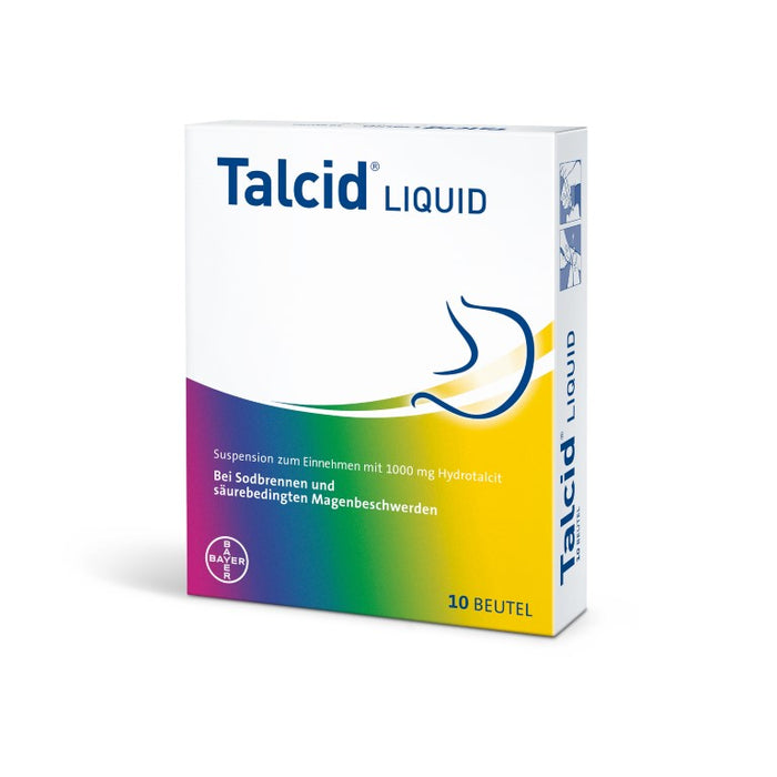 Talcid Liquid Beutel, 10 St. Lösung