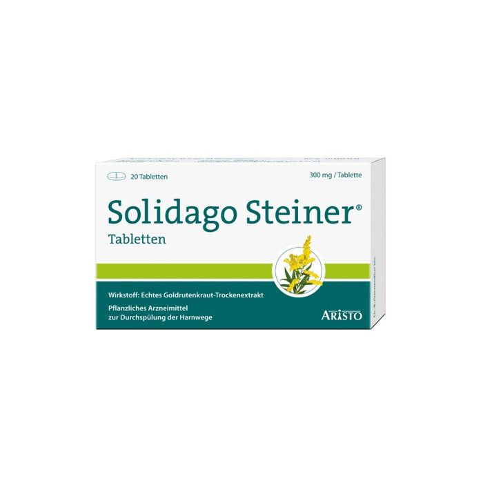 Solidago Steiner Tabletten zur Durchspülung der Harnwege, 20 St. Tabletten